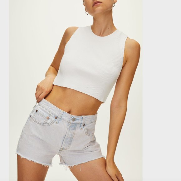 Levi's 501 Original High Rise Short - Picture 3 of 12